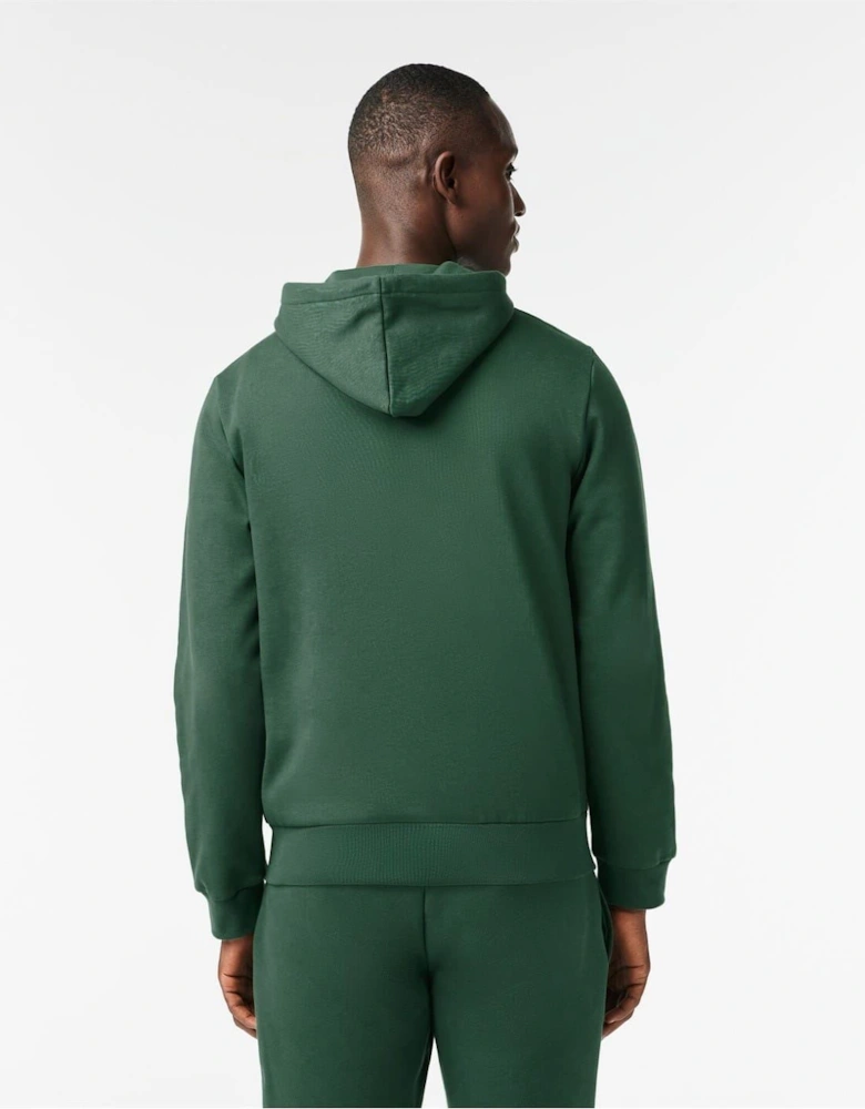 Zip Hooded Neck Long Sleeve Sweatshirt