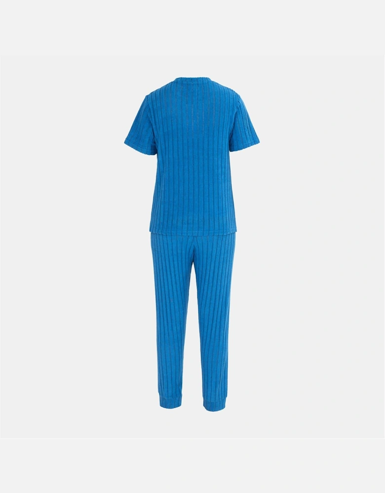 Short Sleeve Pajamas Set Ladies