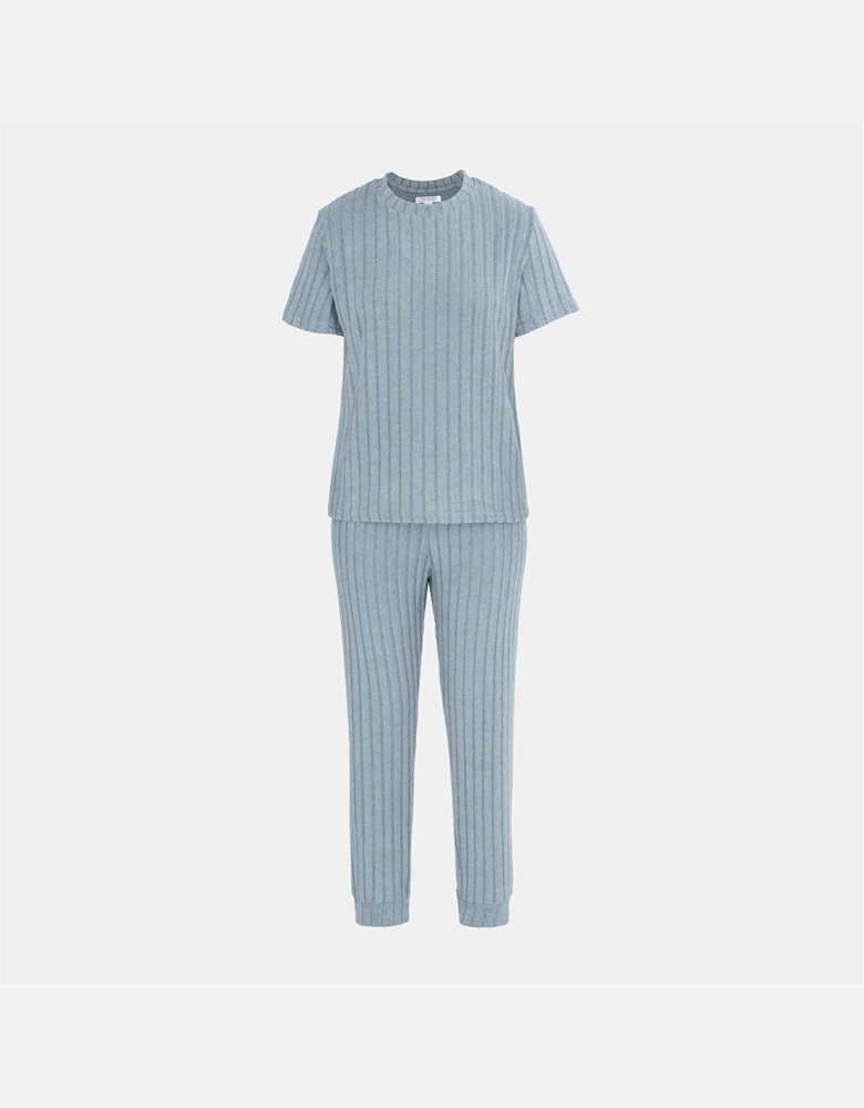 Short Sleeve Pajamas Set Ladies