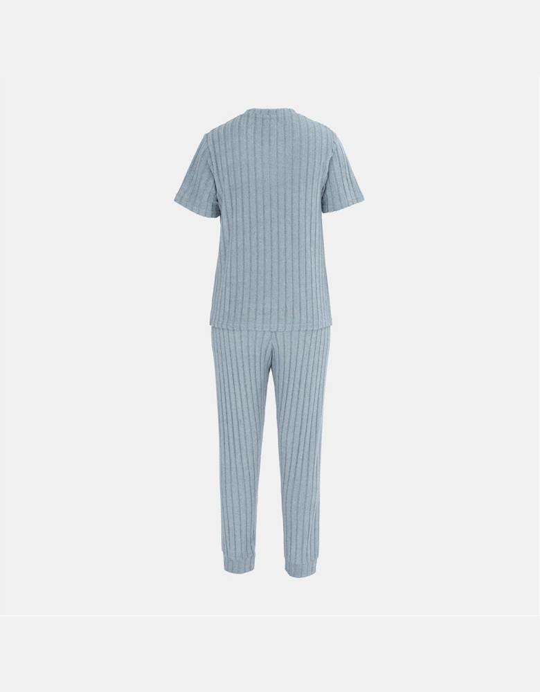 Short Sleeve Pajamas Set Ladies