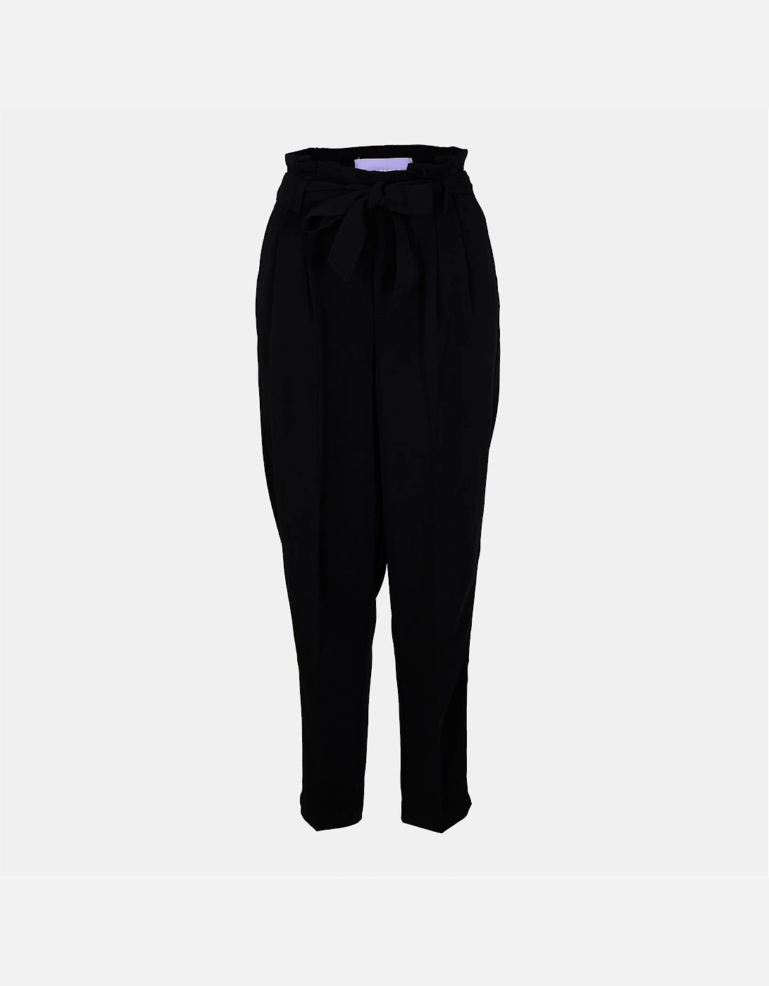 Solid Patterned Straight Trousers, 2 of 1
