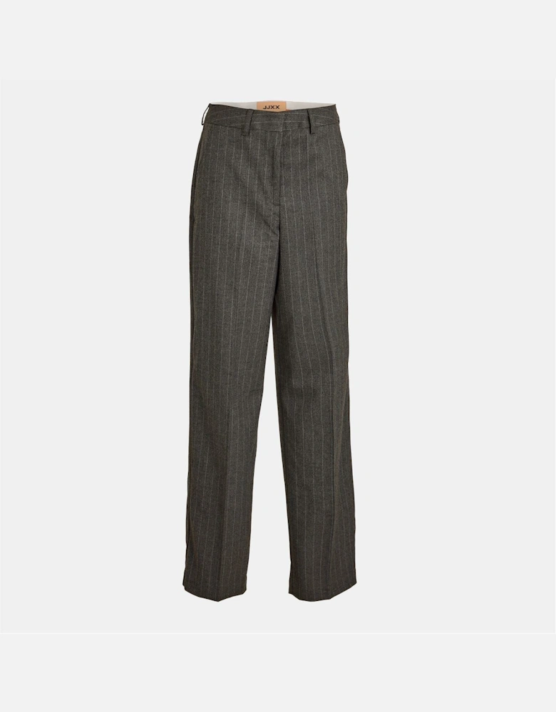 Brshoody Stripe Patterned Straight Trousers