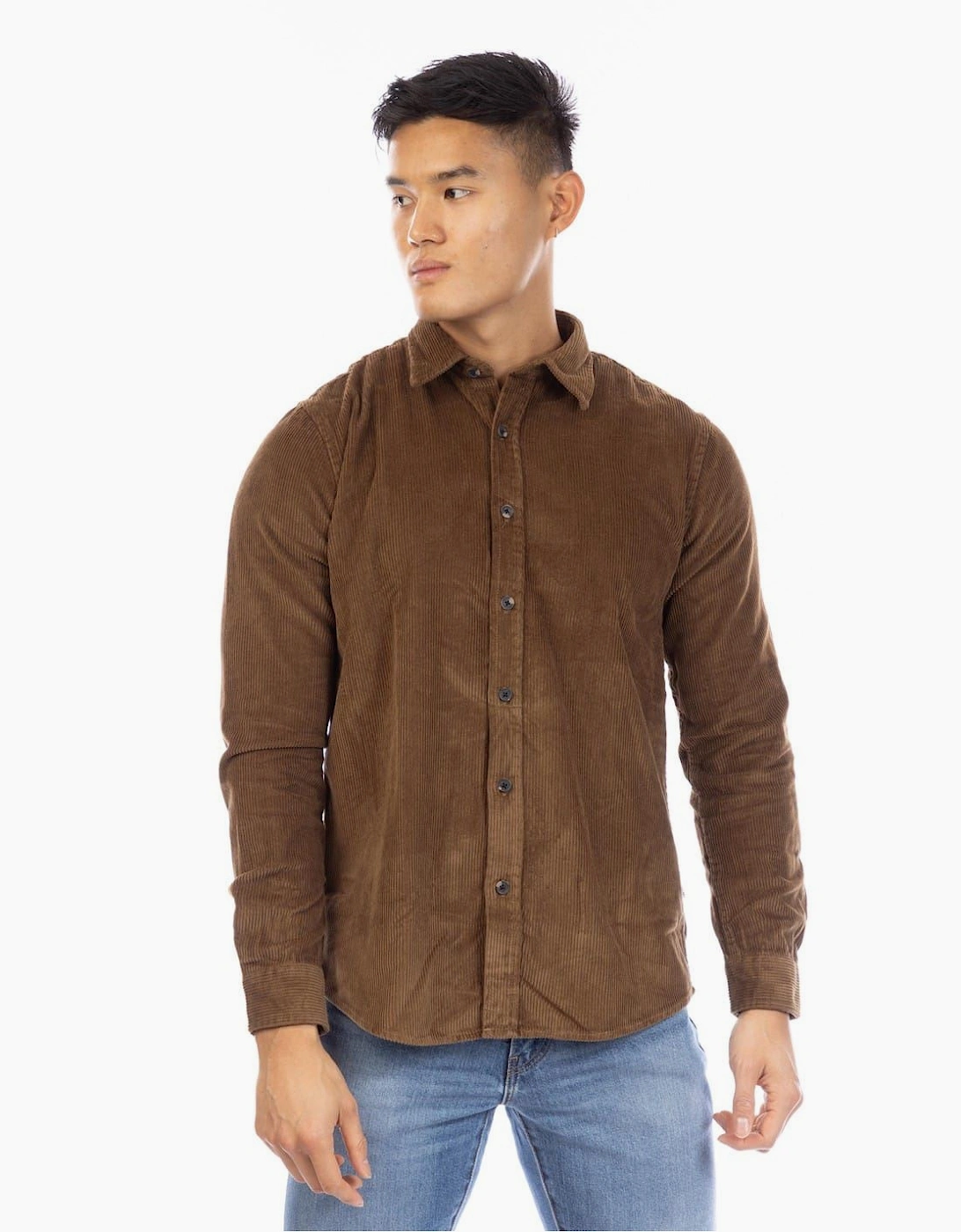 Collared Neck Long Sleeve Shirt, 2 of 1