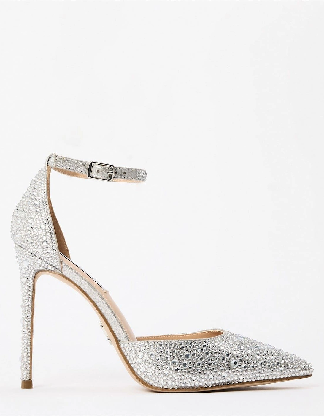 Ravaged S Metallic Stiletto Court Shoes