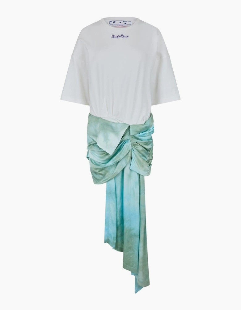 Crew Neck Midi T-Shirt Dress