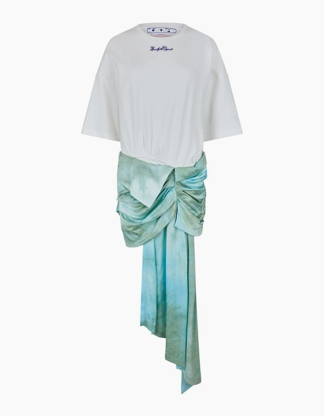 Crew Neck Midi T-Shirt Dress