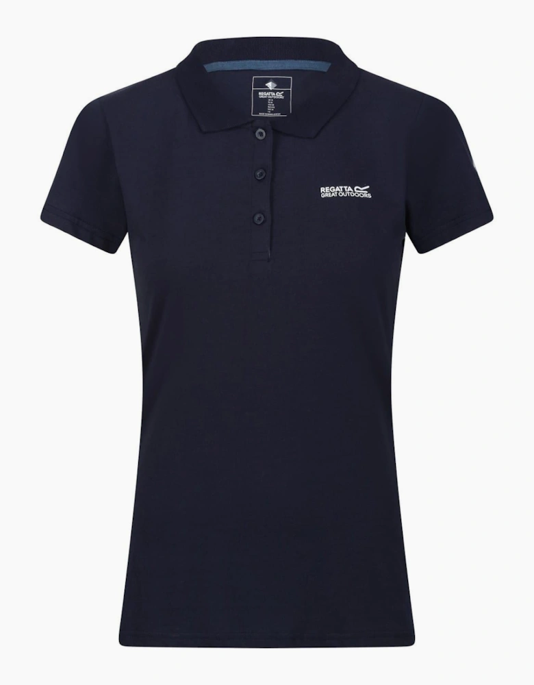 Collared Neck Short Sleeve Polo Shirt
