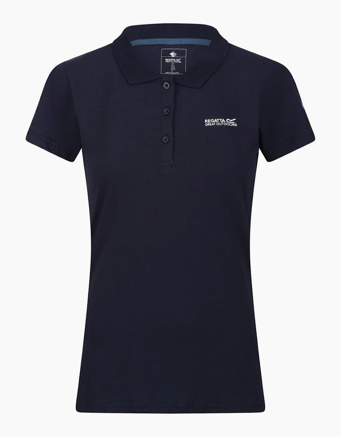 Collared Neck Short Sleeve Polo Shirt