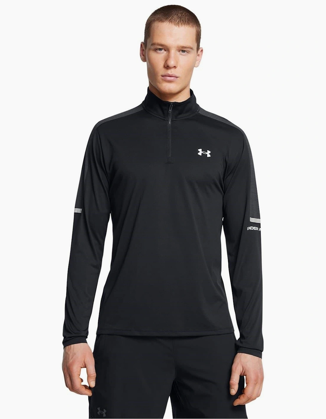 Tech Zip Neck Long Sleeve Sweatshirt