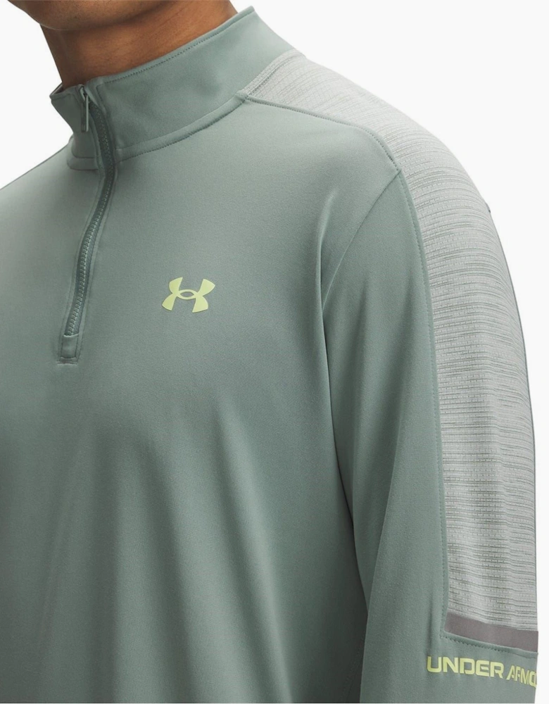 Tech Zip Neck Long Sleeve Sweatshirt