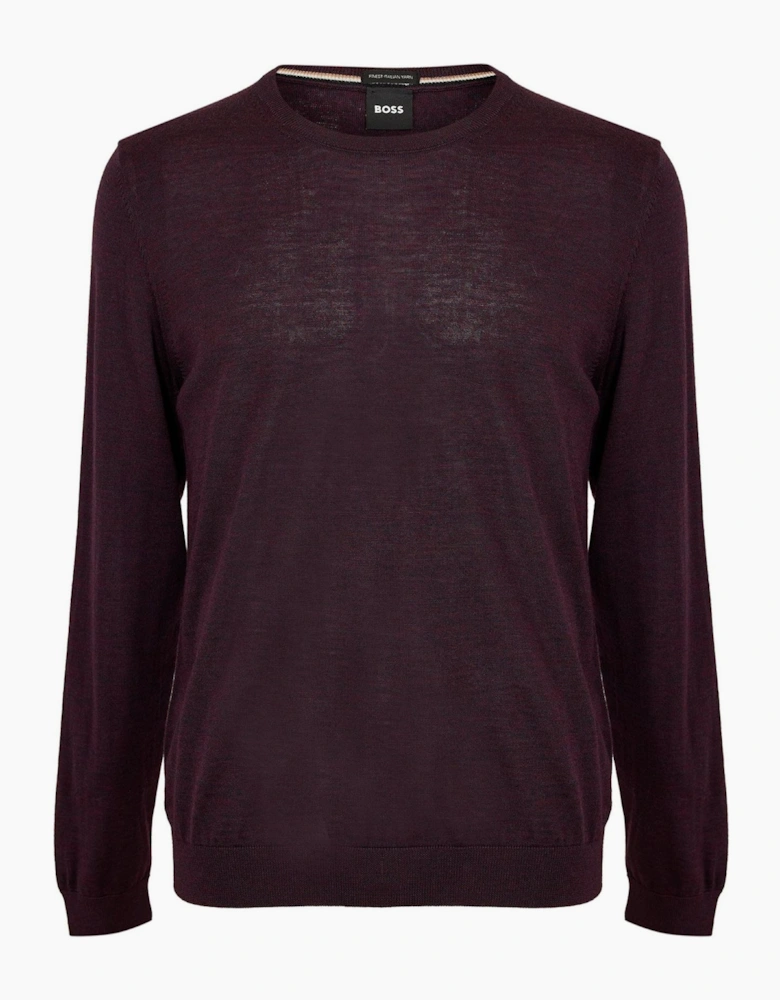 Leno Knit Jumper, Soft Virgin Wool
