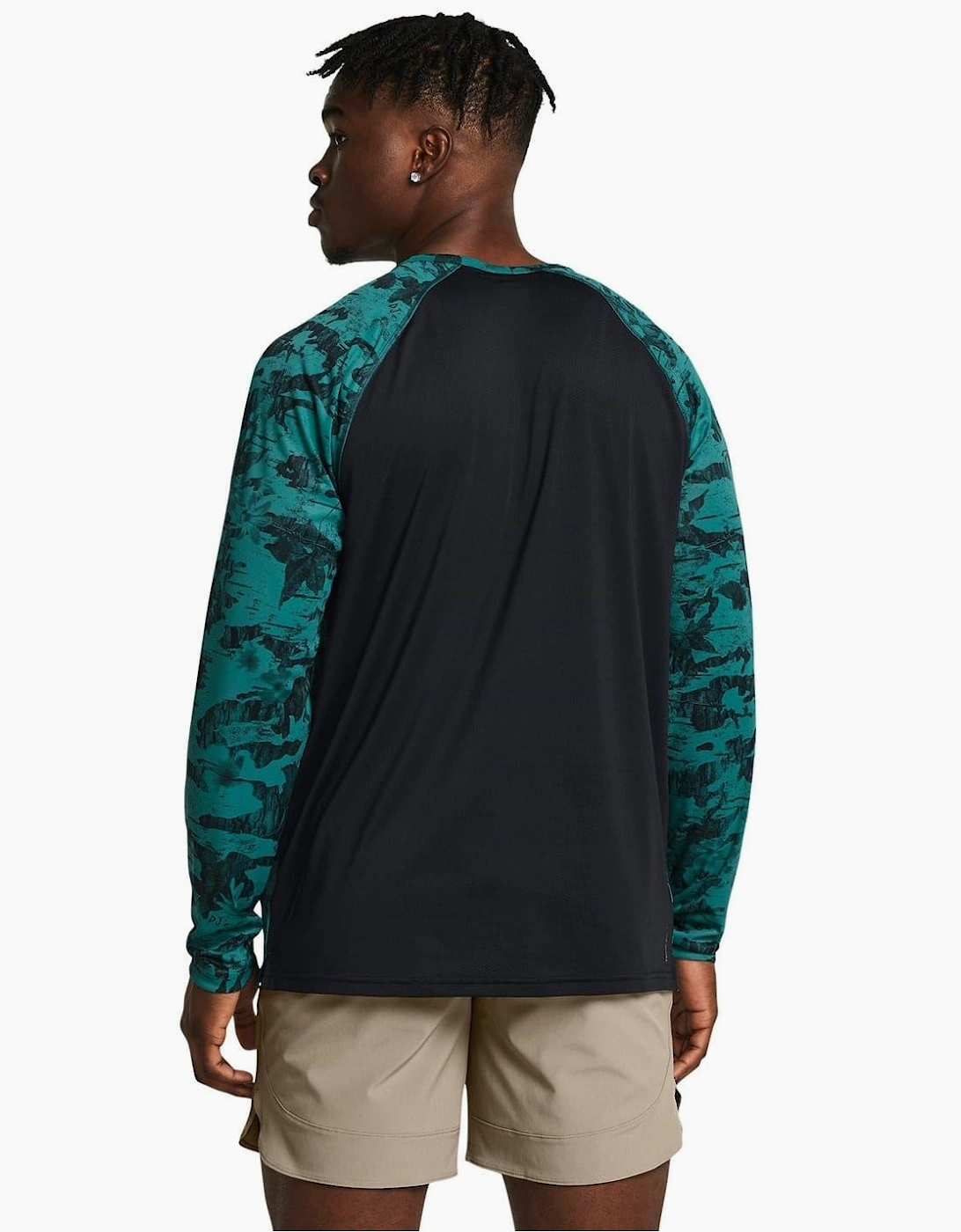 Mens Armour Pjt Rck Isochill Ls Gym Top