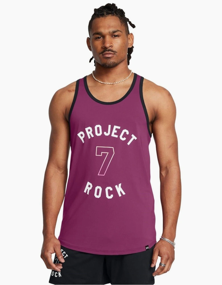 Mesh Regular Fit Muscle Tank