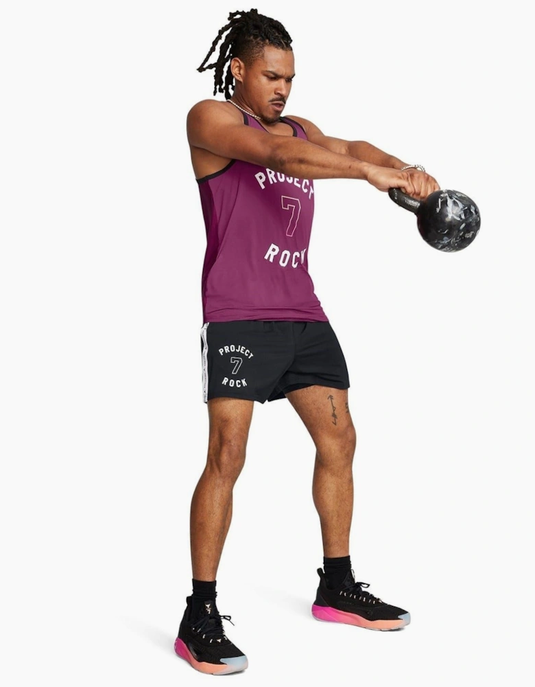 Mesh Regular Fit Muscle Tank