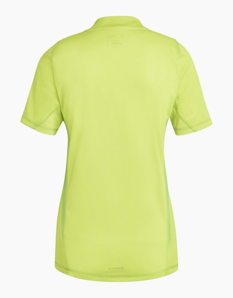 V-Neck Raglan Sleeve Jersey T-Shirt