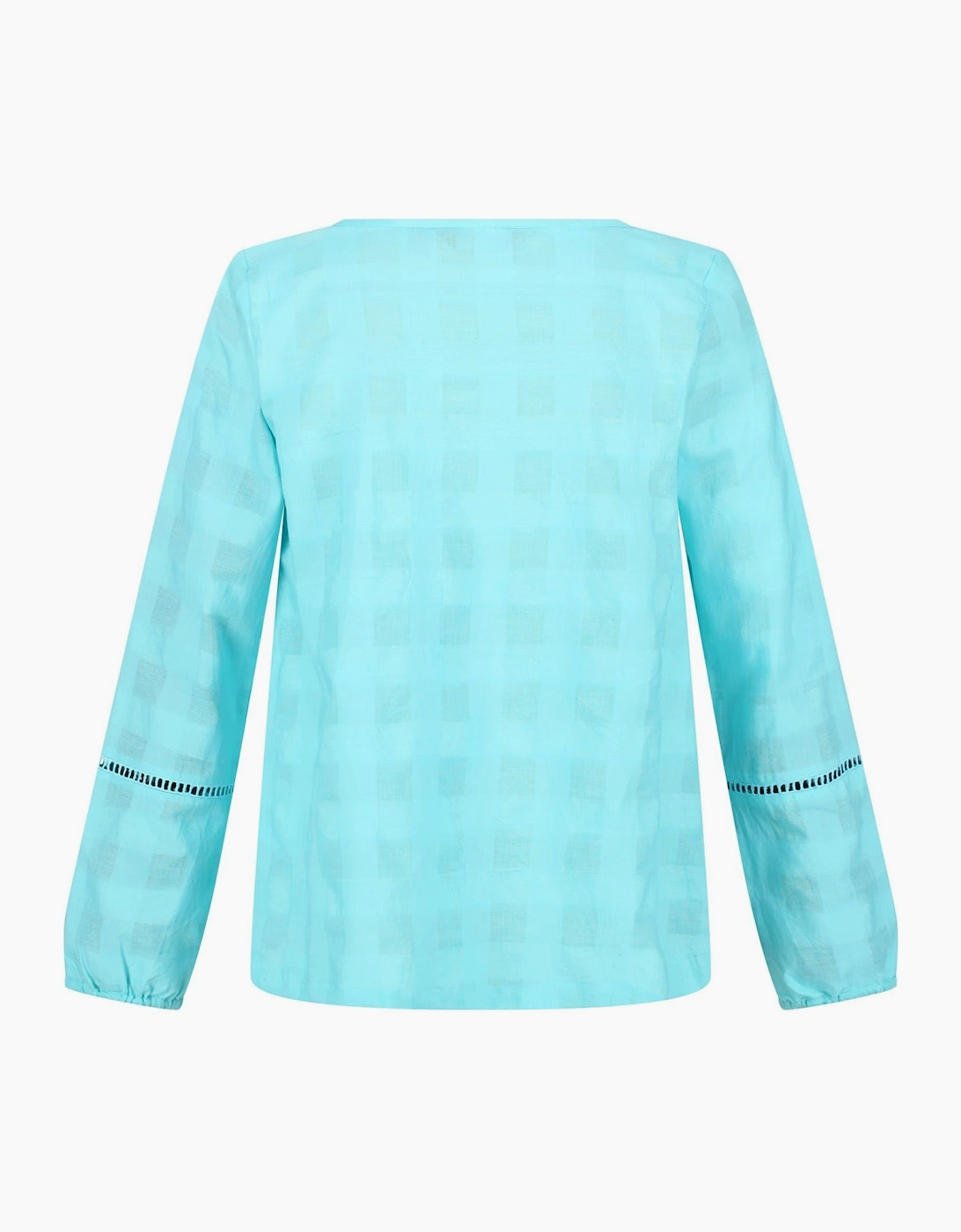 Calluna V-Neck Long Sleeve Peasant Blouse
