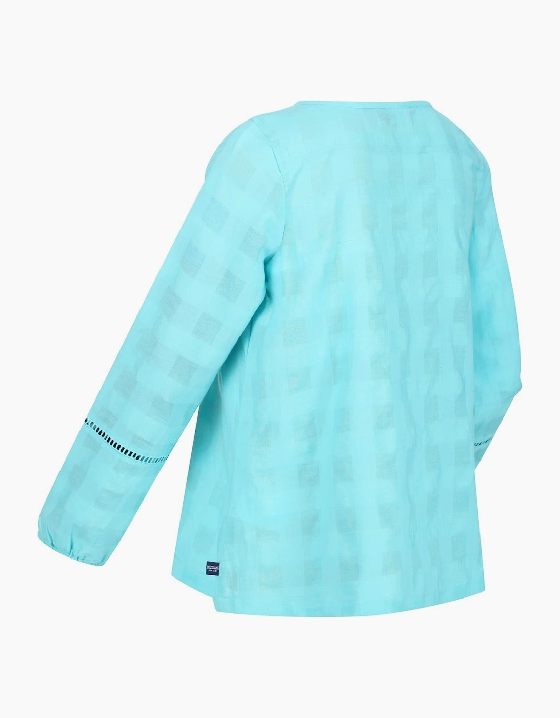 Calluna V-Neck Long Sleeve Peasant Blouse