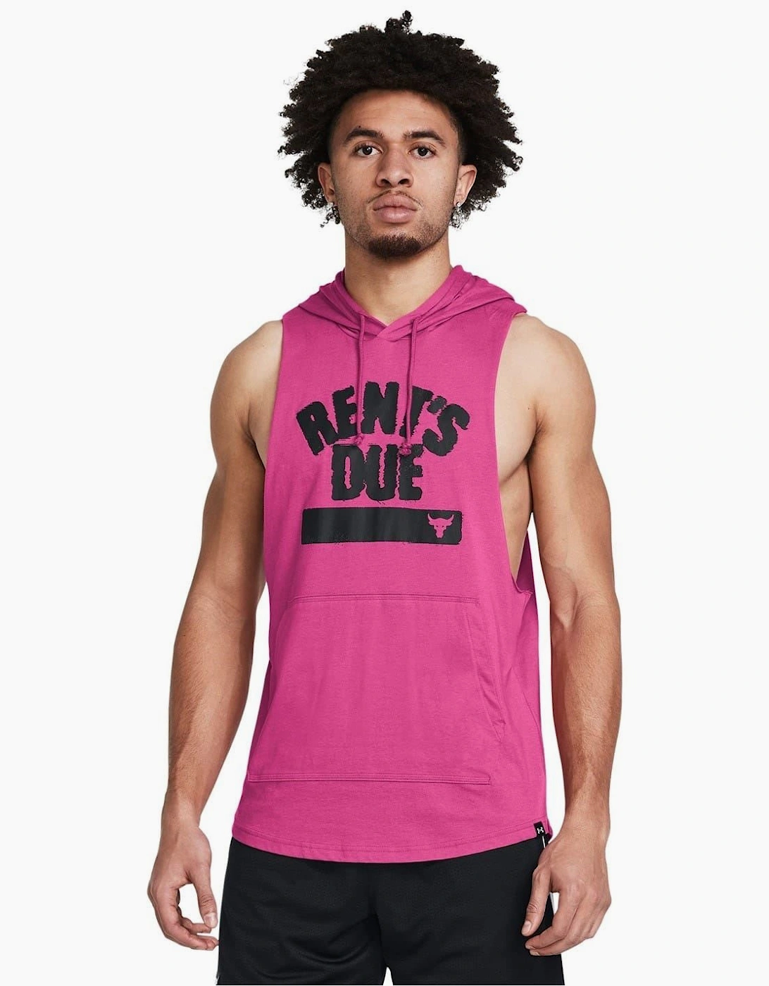 Rents Due Graphic Hooded Vest