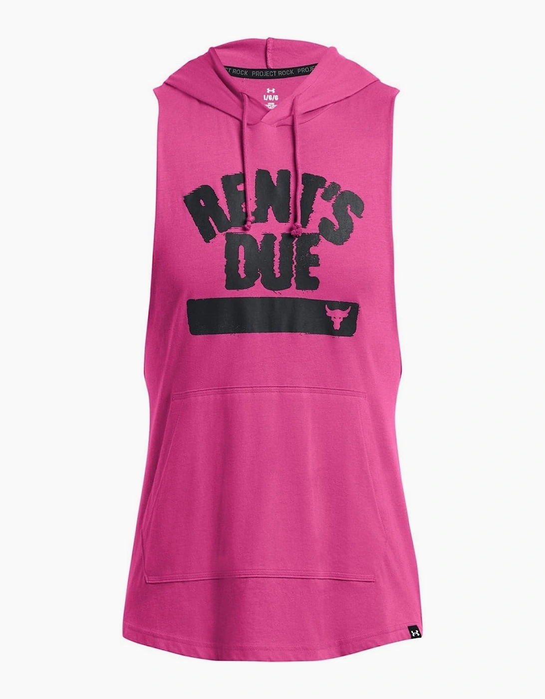 Rents Due Graphic Hooded Vest