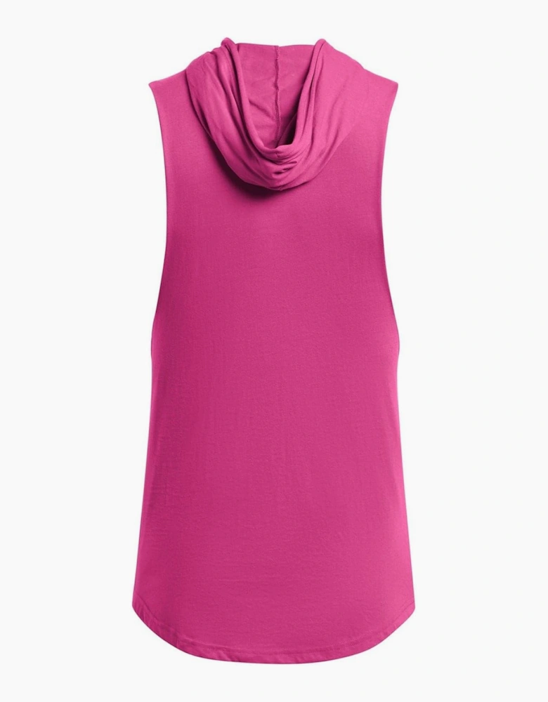Rents Due Graphic Hooded Vest