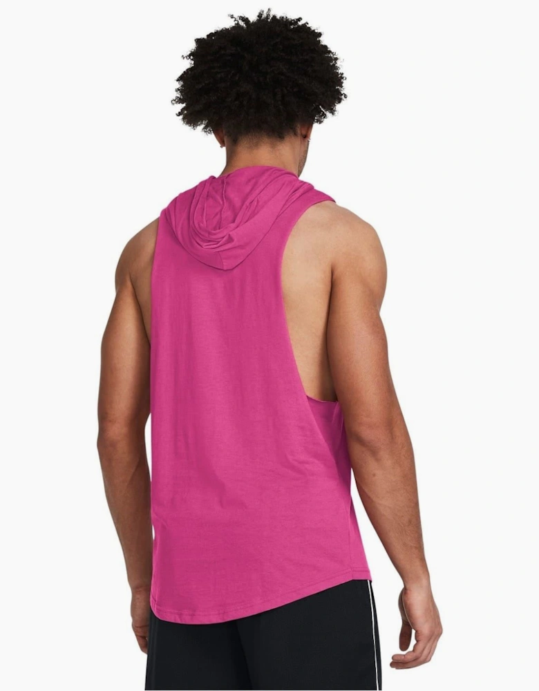Rents Due Graphic Hooded Vest