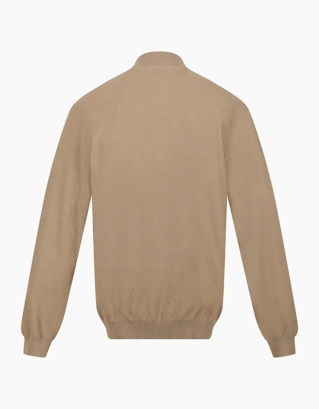 Keaton Zip Neck Long Sleeve Sweater