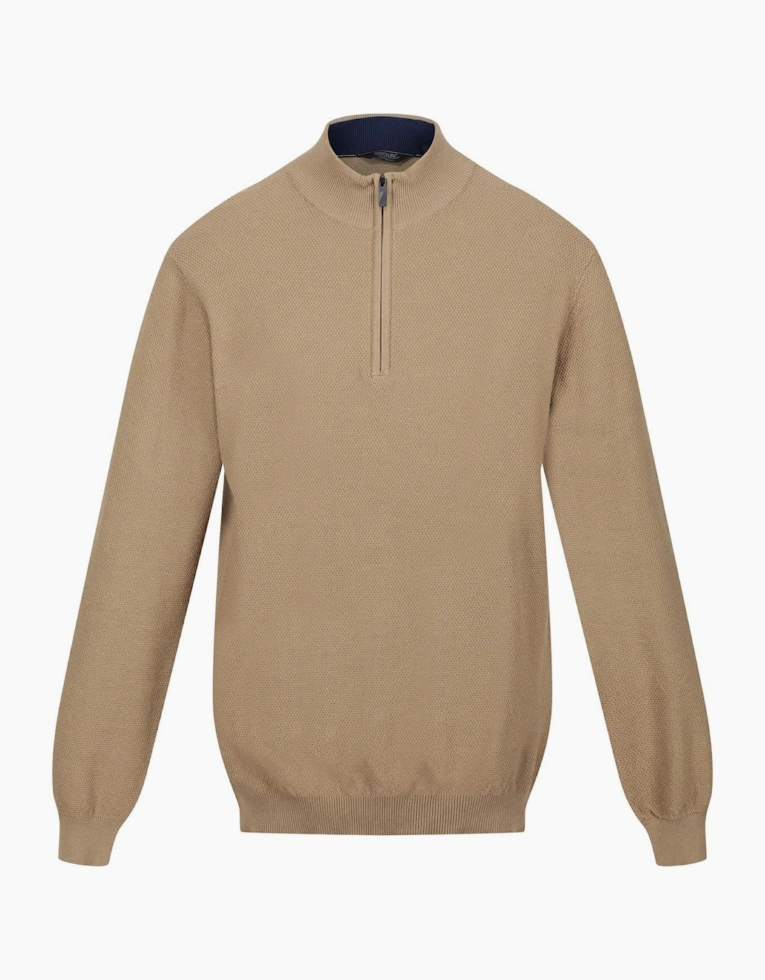 Keaton Zip Neck Long Sleeve Sweater