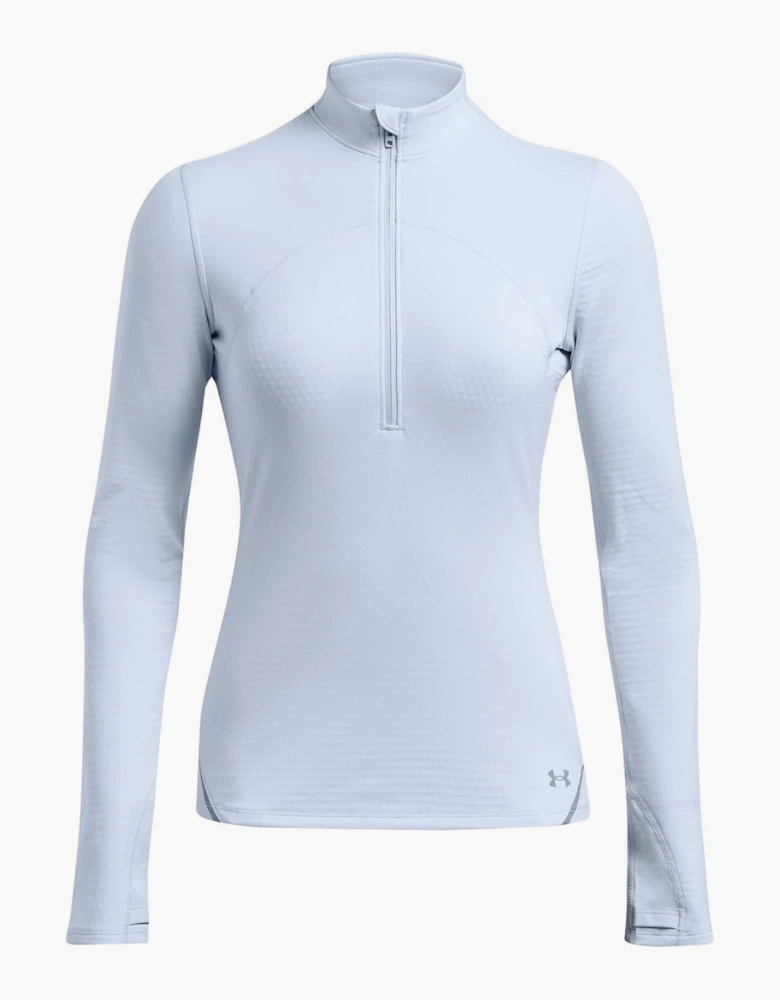 Vanish Zip Neck Long Sleeve Sweatshirt