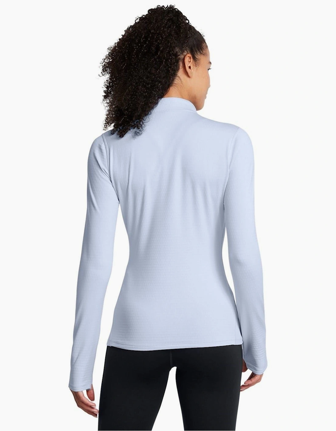 Vanish Zip Neck Long Sleeve Sweatshirt
