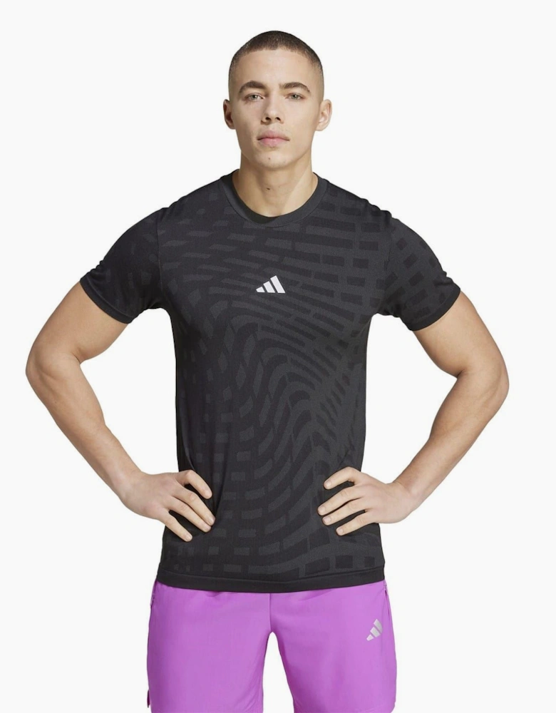 Seamless Slim Fit Crew Neck T-Shirt