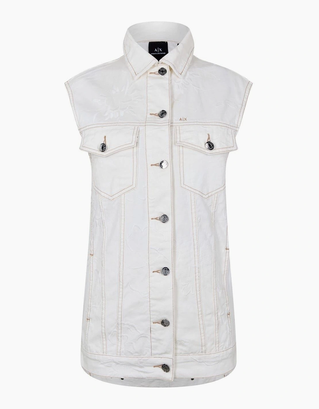 Regular Fit Sleeveless Shirt