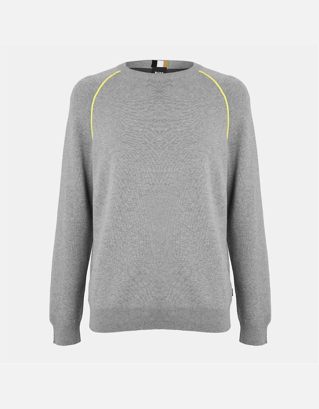 Crew Neck Raglan Sleeve Long Sweater