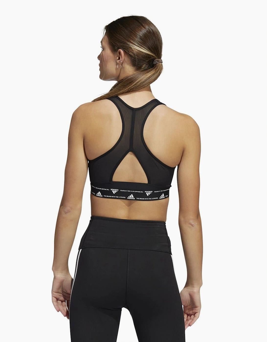 Scoop Neck Snug Fit Bra Top