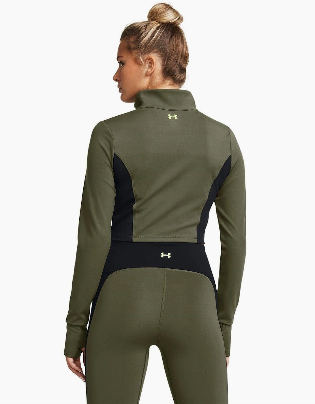 Womens Project Rock Cropped Gym Jacket