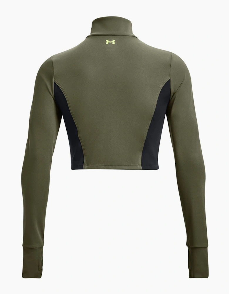 Womens Project Rock Cropped Gym Jacket