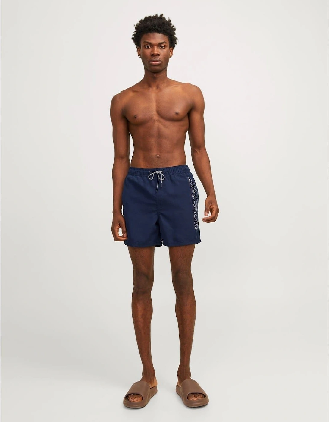 Lettering Swim Short