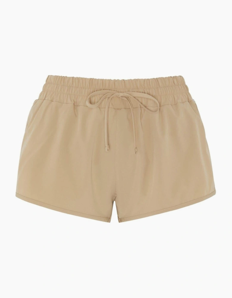Gloss Woven Athletic Shorts