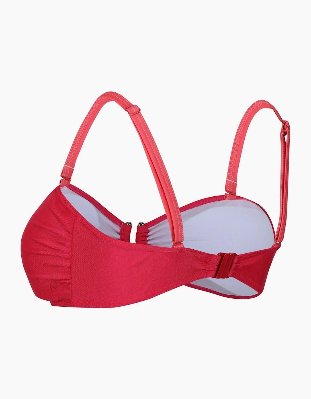 Aceana Solid Patterned Bikini Top