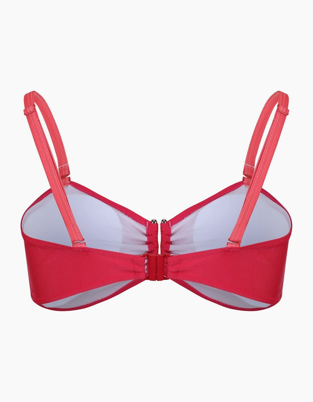 Aceana Solid Patterned Bikini Top