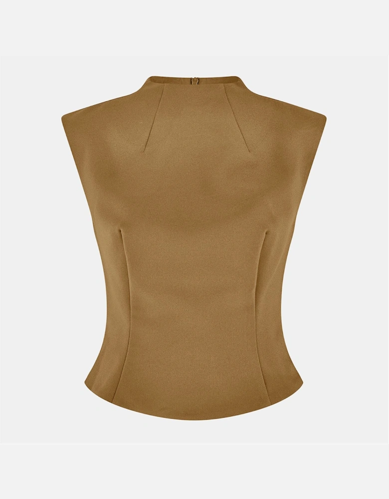 The Ultimate Muse Structured Sleeveless Top