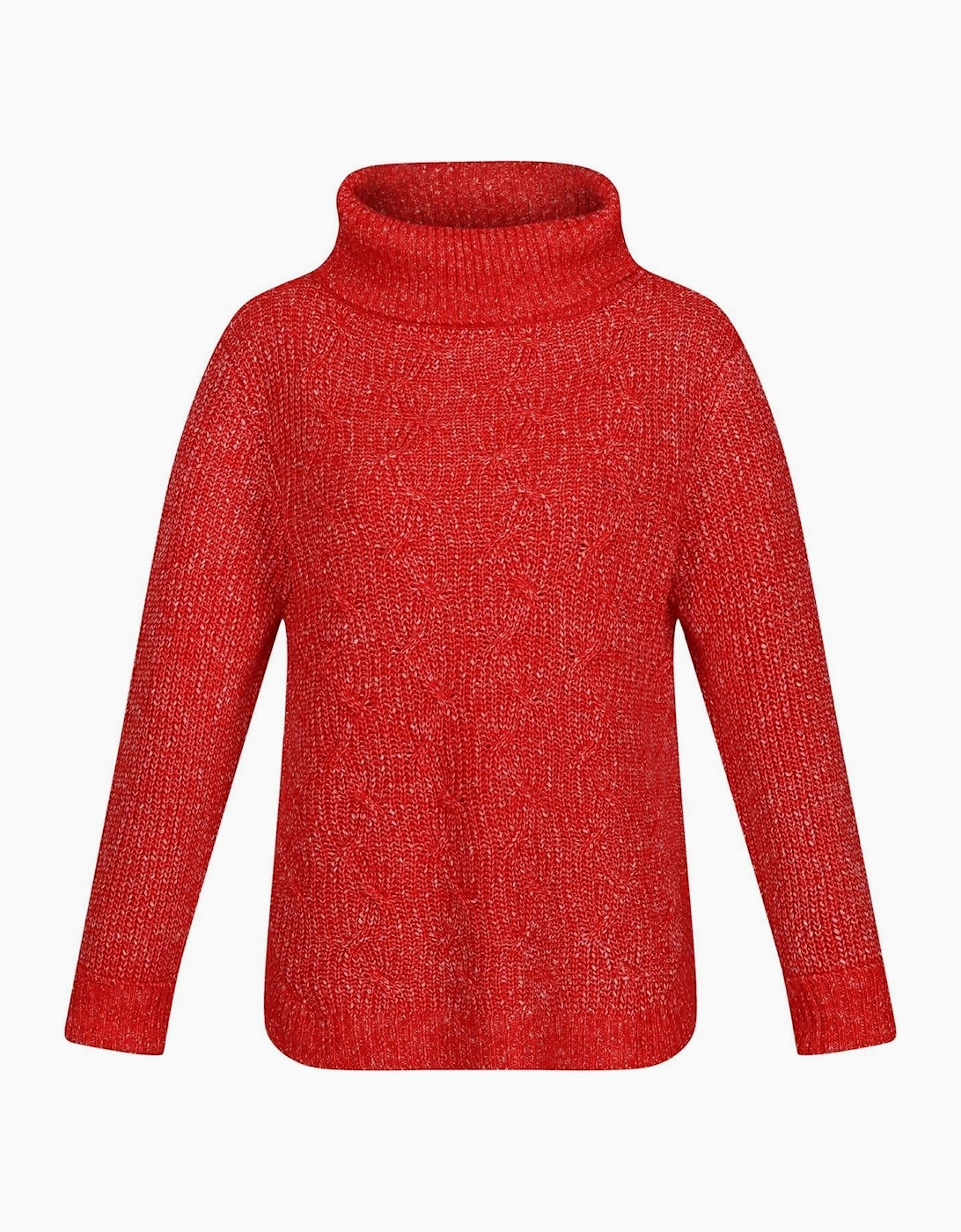 Turtle Neck High Collar Long Sleeve Sweater, 2 of 1