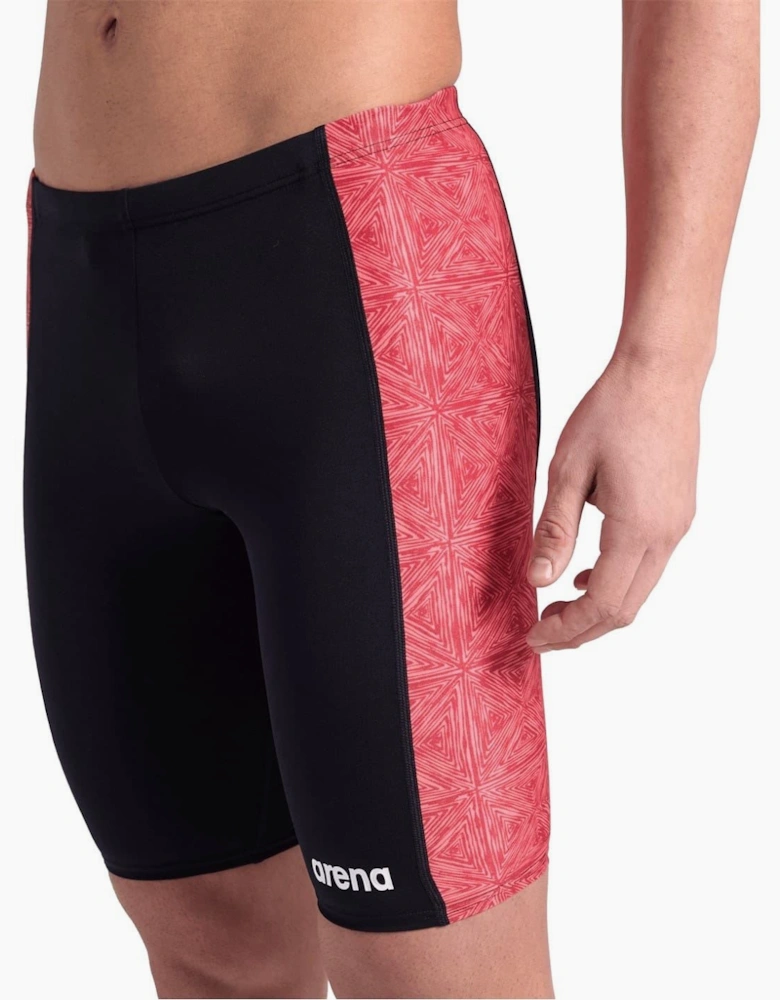 Abstract Tiles Swim Jammer