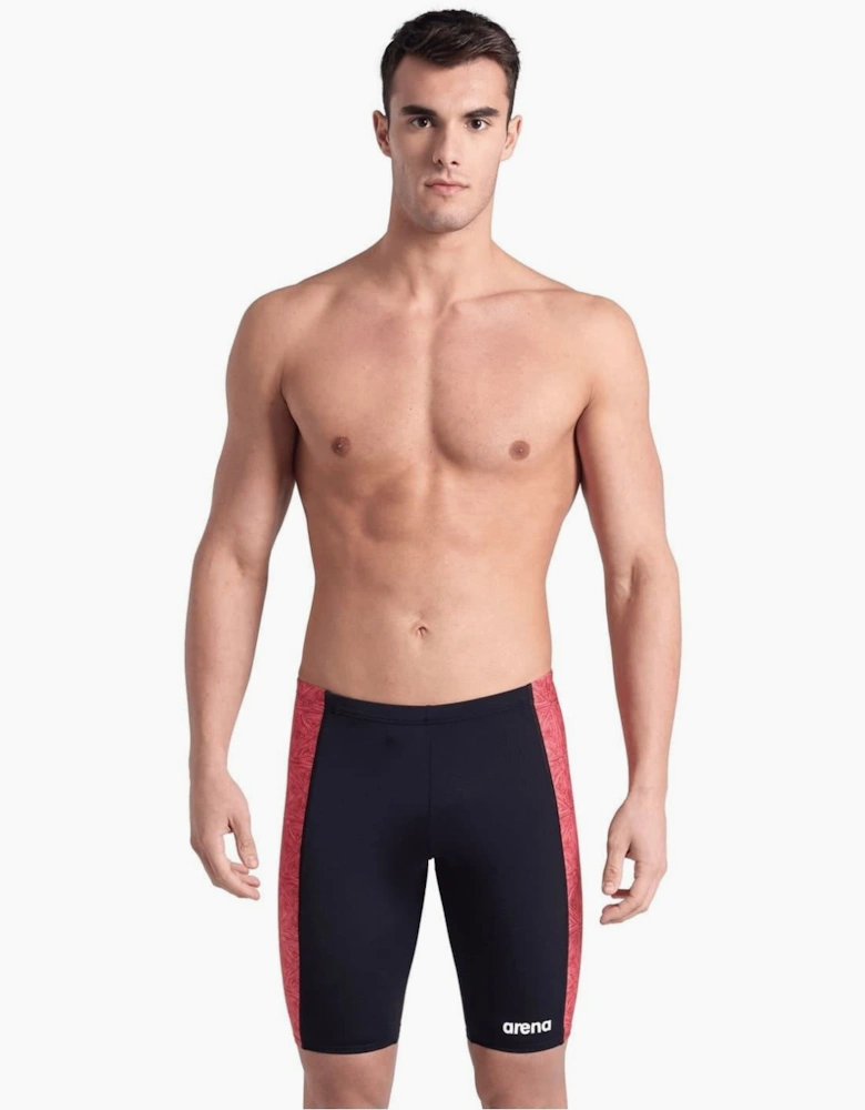 Abstract Tiles Swim Jammer