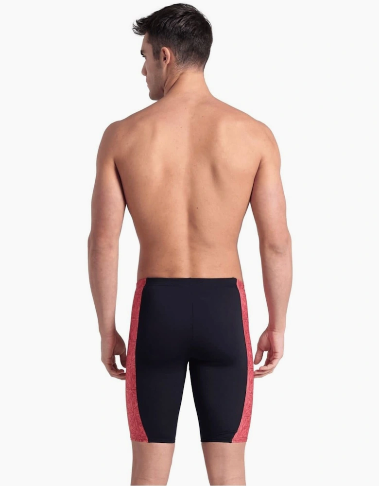Abstract Tiles Swim Jammer