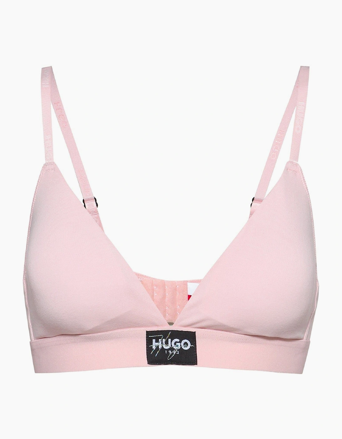 Solid Patterned Triangle Bra