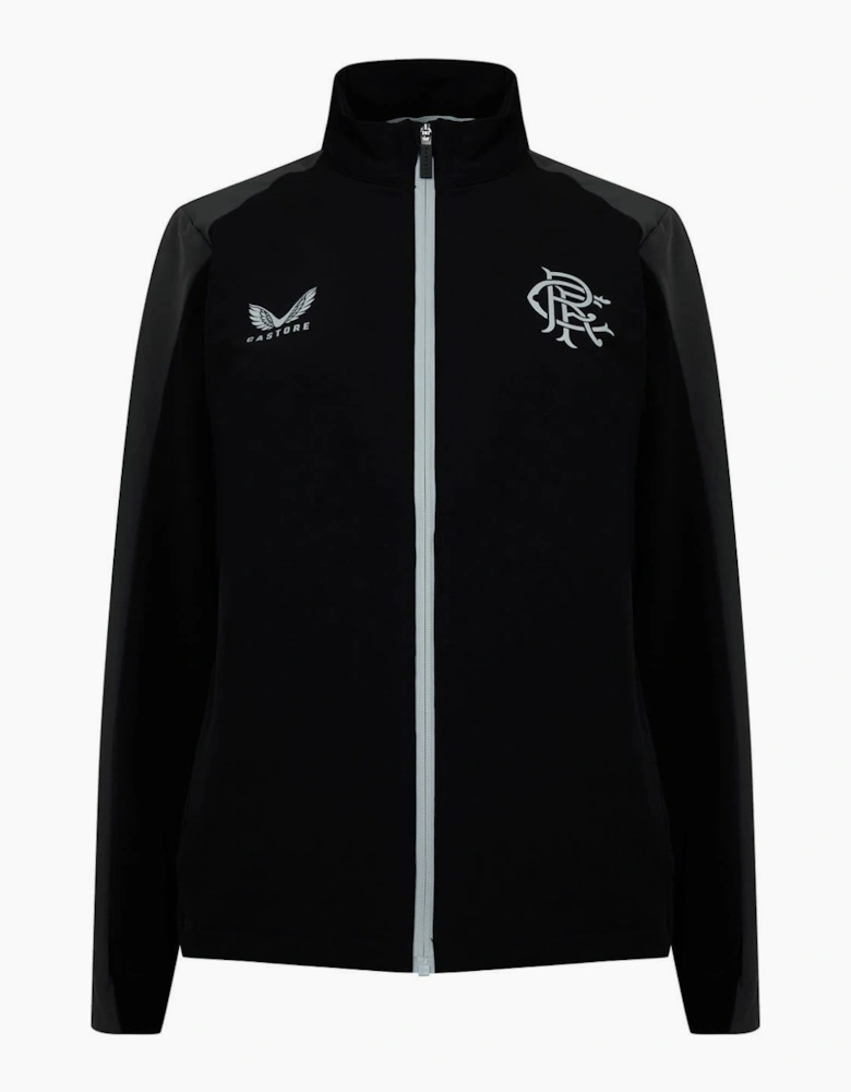 Rangers FC Mock Neck Relaxed Fit Track Jacket