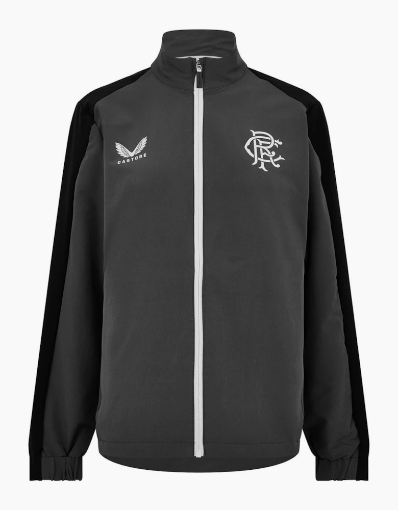 Rangers FC Mock Neck Relaxed Fit Track Jacket