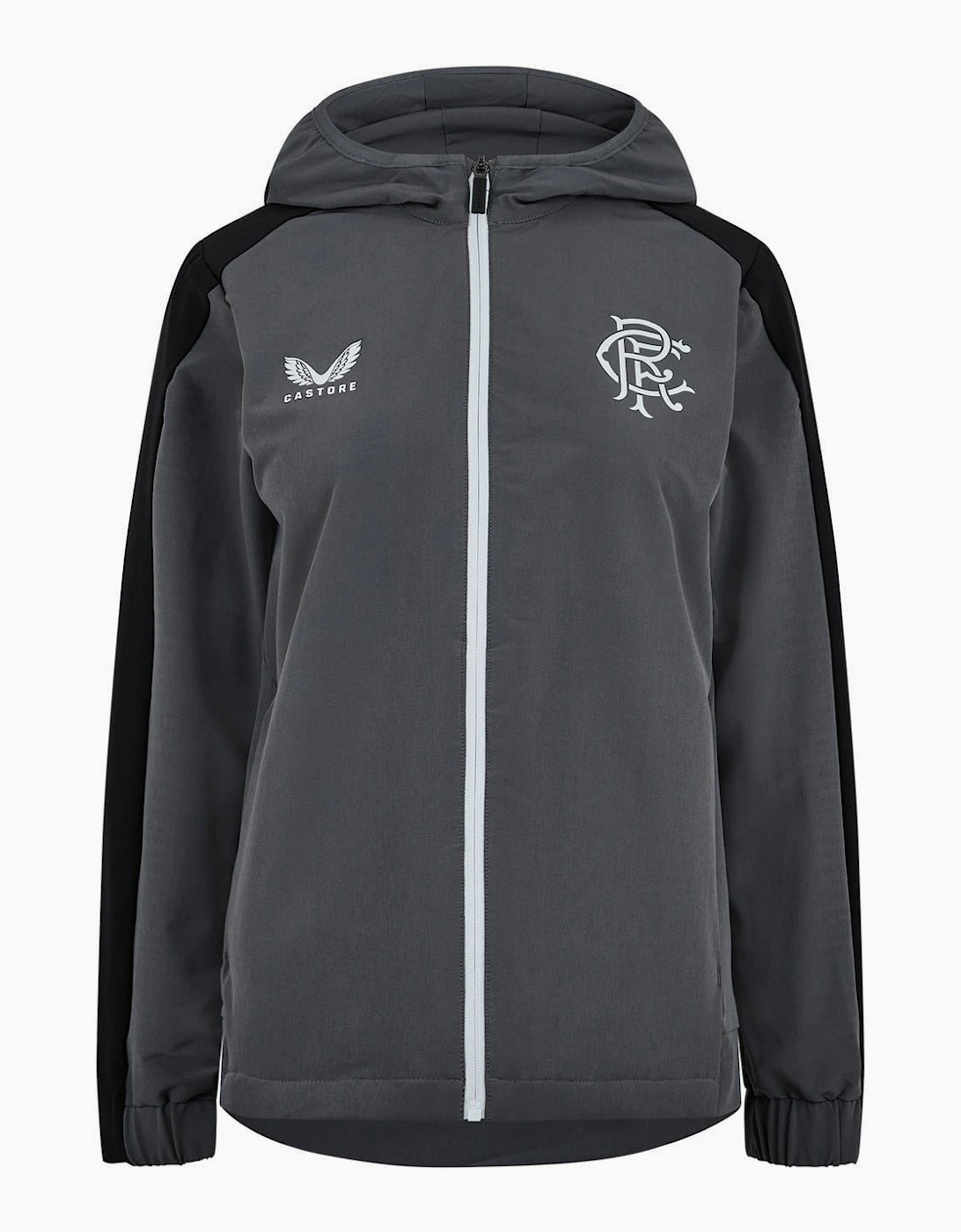 Hooded Relaxed Fit Windbreaker Jacket
