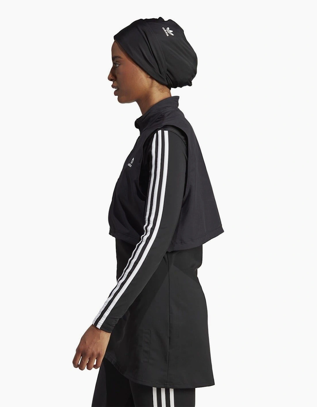 Adicolr High Neck Regular Fit Long Sleeve T-Shirt
