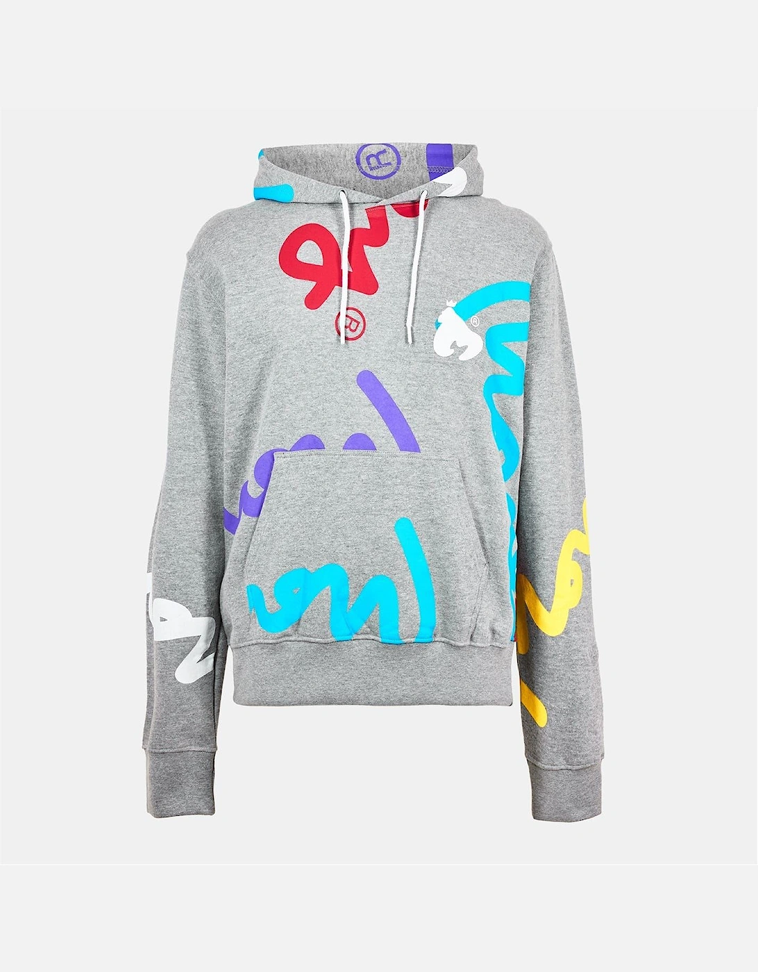Lettering Hooded Neck Long Sleeve Sweatshirt, 2 of 1